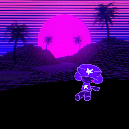 Hazey at a Vaporwave Setting